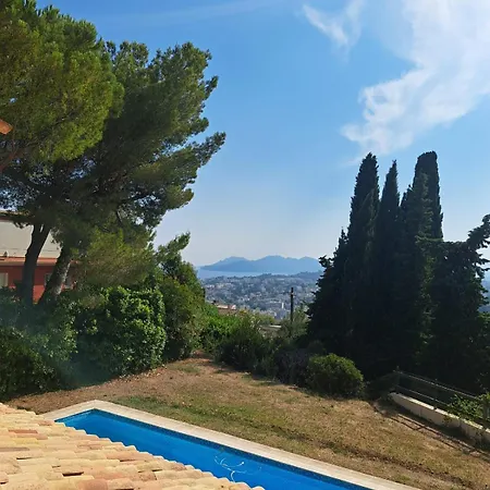 4 Bedroom With Pool Sea View Ac Parking - Benakey *